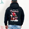 Flamingo Santa Christmas Lights Shirt