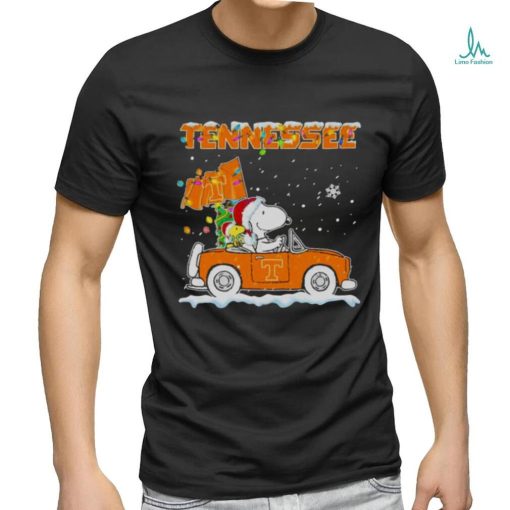 Snoopy and Tennessee Vols Christmas Car 2023 Shirt