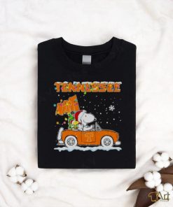 Snoopy and Tennessee Vols Christmas Car 2023 Shirt