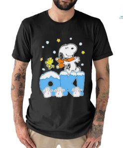 Snoopy and Woodstock Ok merry christmas shirt