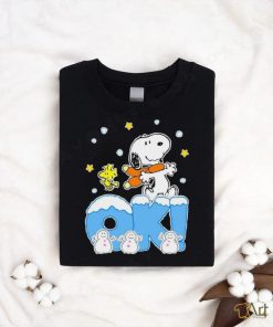 Snoopy and Woodstock Ok merry christmas shirt