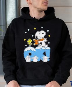 Snoopy and Woodstock Ok merry christmas shirt