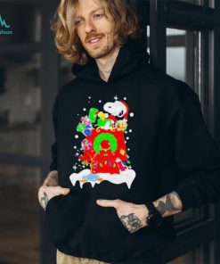 Snoopy and Woodstock gifted Christmas T shirt