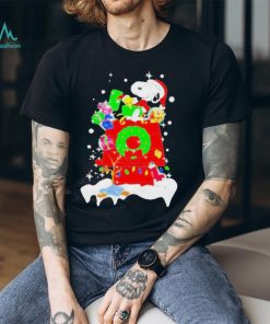 Snoopy and Woodstock gifted Christmas T shirt