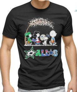 Snoopy and friends Dallas city shirt
