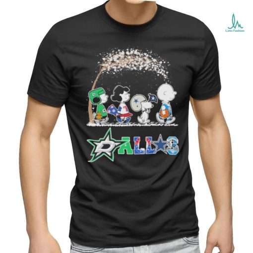 Snoopy and friends Dallas city shirt