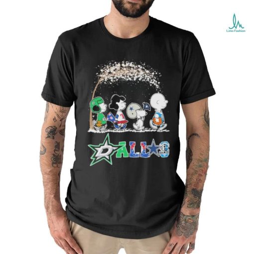 Snoopy and friends Dallas city shirt