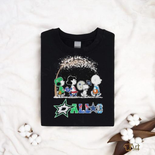 Snoopy and friends Dallas city shirt