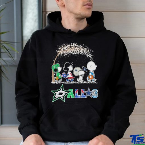 Snoopy and friends Dallas city shirt