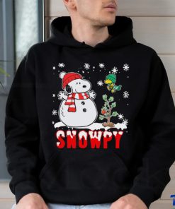 Snoopy and woodstock snowpy merry christmas shirt