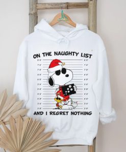 Snoopy’s Naughty List Xmas Lights Shirt