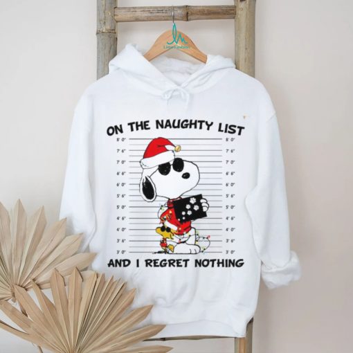 Snoopy’s Naughty List Xmas Lights Shirt