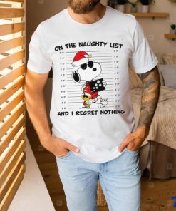 Snoopy’s Naughty List Xmas Lights Shirt