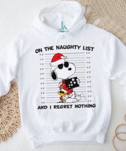 Snoopy’s Naughty List Xmas Lights Shirt