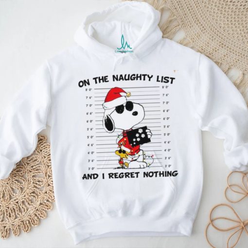 Snoopy’s Naughty List Xmas Lights Shirt