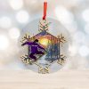 NFL Los Angeles Chargers And Baby Yoda Christmas Ornament 2023 Christmas Tree Decorations