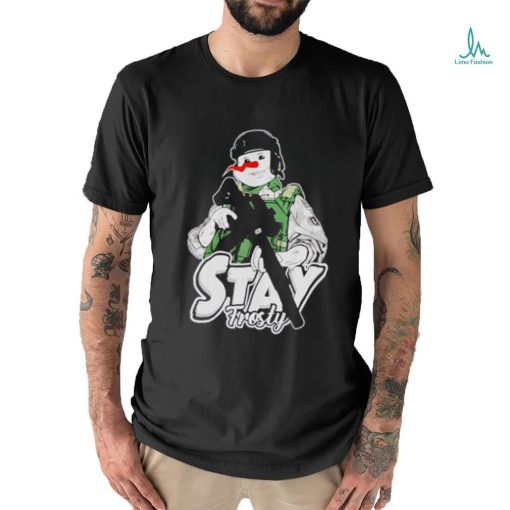 Snowman army stay frosty shirt