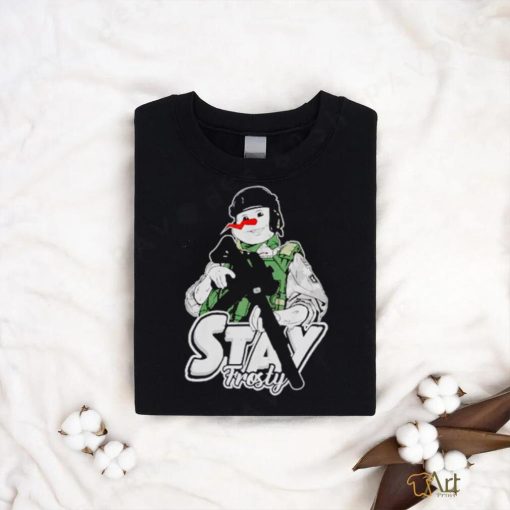 Snowman army stay frosty shirt