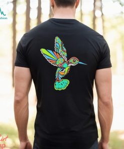 Soja Hummingbird Zip Shirt