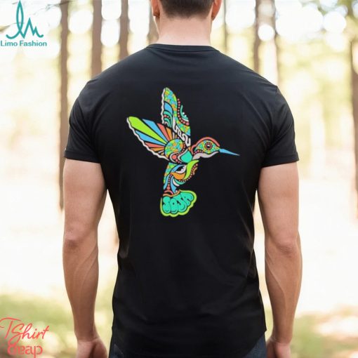 Soja Hummingbird Zip Shirt