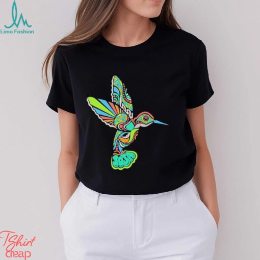 Soja Hummingbird Zip Shirt