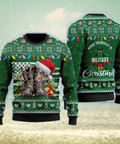 Soldiers Have Yourself A Military Christmas Ugly Sweater