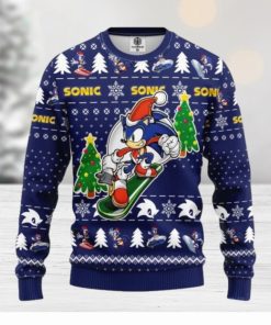 Sonic The Hedgehog Christmas Ugly Sweater Special Gift For Men Women