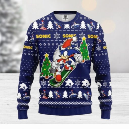 Sonic The Hedgehog Christmas Ugly Sweater Special Gift For Men Women