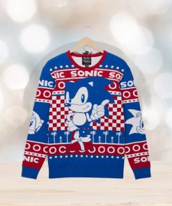 Sonic the Hedgehog Tonal Portrait Holiday Sweater