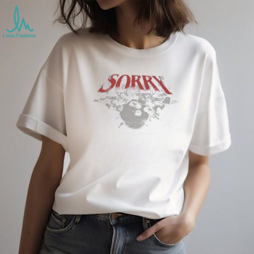 Sorry Bomb Warning Violently Improvised Material Shirt