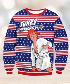 Sorry Merica’s Full Trump Parody Of Shitter’s Full Ugly Sweater Christmas Gift