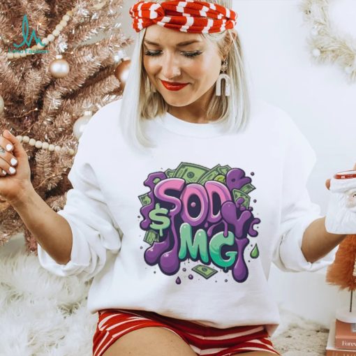 Soulja Boy Wearing Sodmg Slime Money shirt