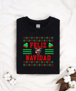 South Bend Cubs Feliz Navidad Christmas shirt