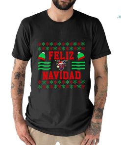 South Bend Cubs Feliz Navidad Christmas shirt