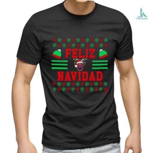 South Bend Cubs Feliz Navidad Christmas shirt