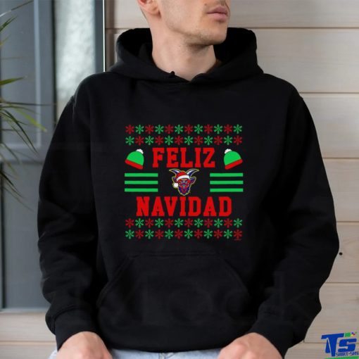 South Bend Cubs Feliz Navidad Christmas shirt