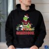 Los Angeles Chargers Santa Grinch stomp NFL helmets funny Christmas shirt