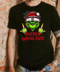 South Carolina Gamecocks Grinch middle finger haters gonna hate shirt