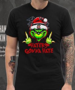 South Carolina Gamecocks Grinch middle finger haters gonna hate shirt