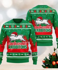 South Sydney Rabbitohs 3D Christmas Sweater 2023