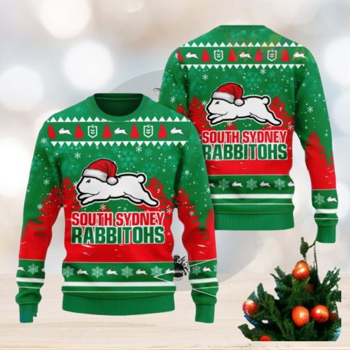 South Sydney Rabbitohs 3D Christmas Sweater 2023