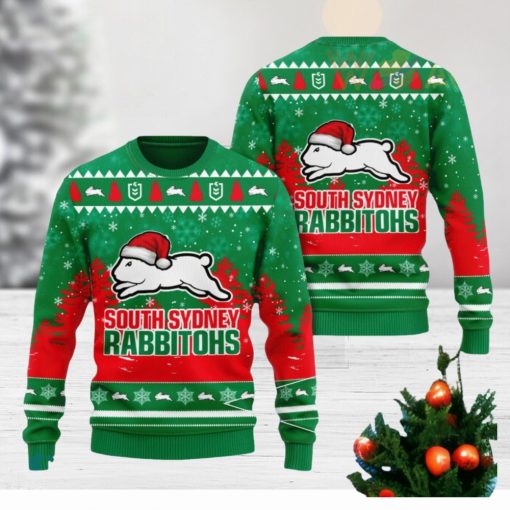 South Sydney Rabbitohs 3D Christmas Sweater 2023