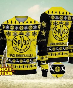 SpVgg Bayreuth 1921 e.V. 3D Christmas Ugly Christmas Sweater Christmas Gift Bundesliga Fans