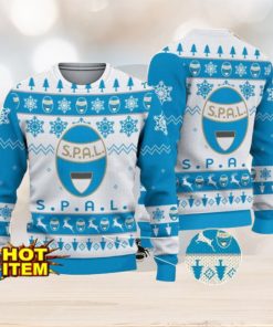 Spal 2013 Team Football Lega Serie A Ugly Christmas Sweater Christmas Gift