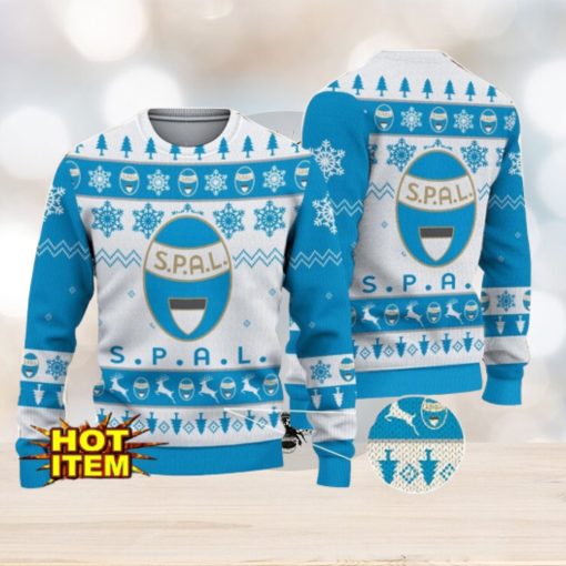 Spal 2013 Team Football Lega Serie A Ugly Christmas Sweater Christmas Gift