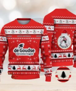 Sparta Rotterdam 3D Ugly Christmas Sweater For Men And Women Sport Fans