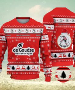 Sparta Rotterdam 3D Ugly Christmas Sweater For Men And Women Sport Fans