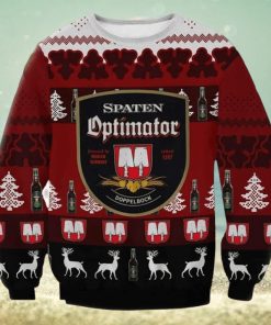 Spaten Optimator Ugly Christmas Sweater, Gift for Christmas Holiday