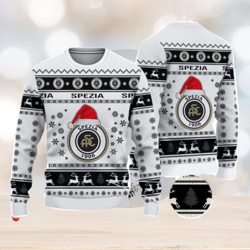 Spezia Calcio Ugly Christmas Sweater Ideal Gift For Fans