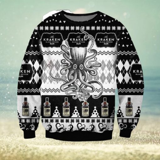 Spiced Rum Ugly Christmas Sweater, Gift for Christmas Holiday